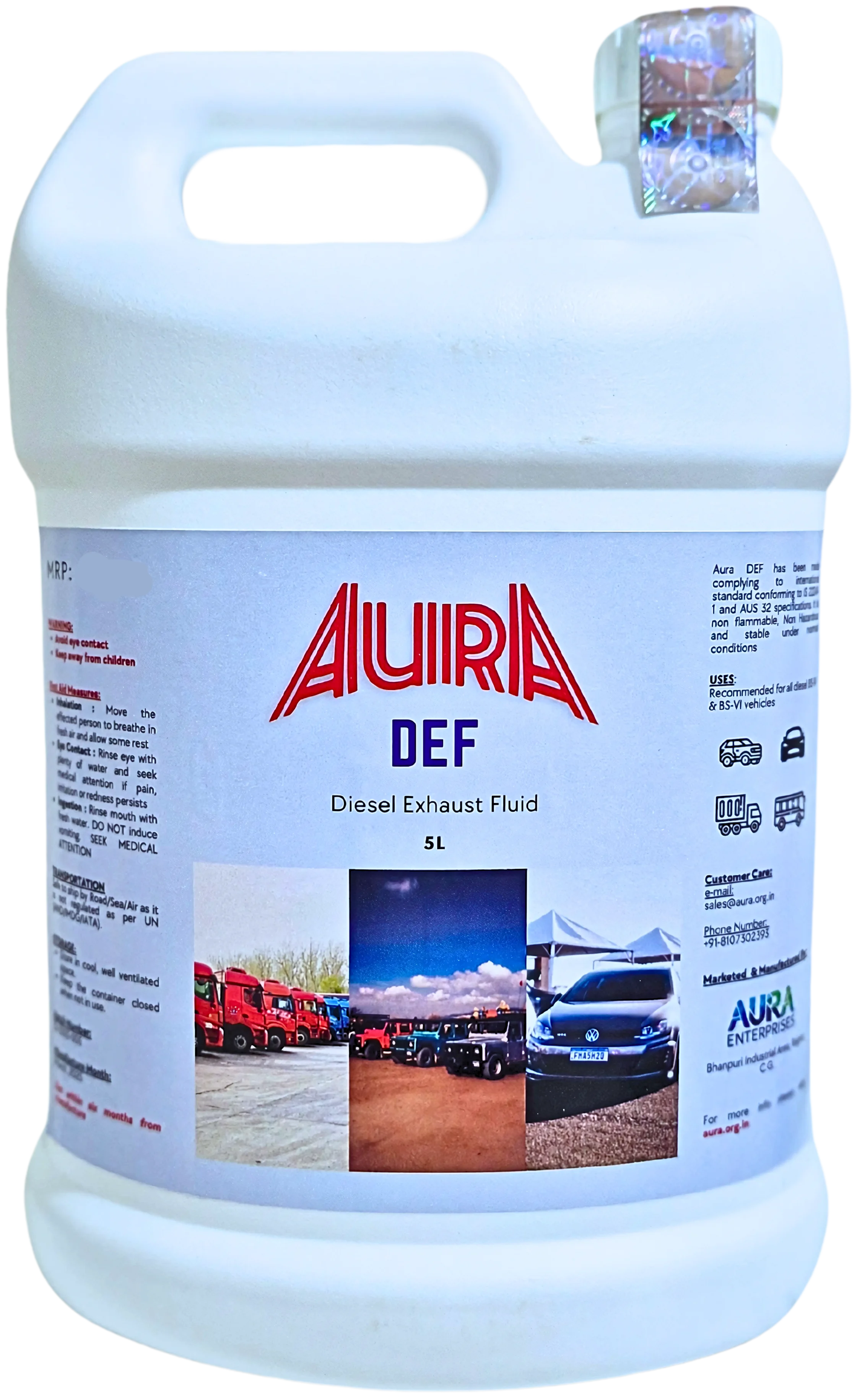 we supply def in 3l and 5l jars